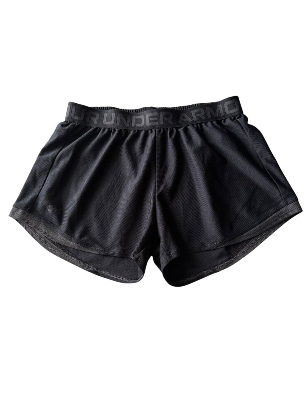 Under Armour Loose women's black pull on activewear shorts size medium